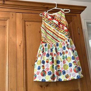 Crewcuts girls candy themed dress